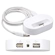Bargaincell- Accessory Bundle Kit for Apple Ipod Nano 1st 2nd Gen, Mini Shuffle 1st Gen, Video, Photo, U2 Iphone - Includes: Car Charger with Ic Chip + Car Stereo Cassette Adapter