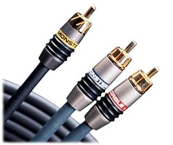 Monster Cable MV2AV3-2M Monster Video 2/Interlink 300 MkII Stereo A/V Kit (RCA) 2 m. set (6.56 ft.)