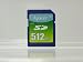 Electronics : Secure Digital  Card 512MB