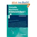 Arbeitsrecht Band 1: Individualarbeitsrecht (Springer-Lehrbuch)