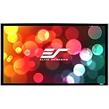 Elite Screens Sable Frame B2 Series, 120-inch Diagonal 16:9, Fixed Frame Home Theater Projection Projector Screen, SB120WH2