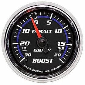Auto Meter 6107 Cobalt Mechanical Boost / Vacuum Gauge