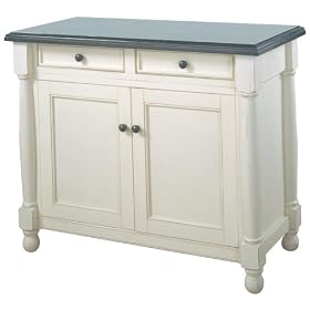 Michael Scott Avalon Kitchen Cart Island With Premium Charcoal Granite Top kitchen cart island