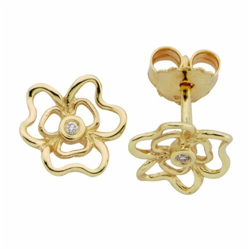 Pandora Damen-Ohrh&auml;nger  14 Karat (585) Gelbgold  KASI 25314D Preisvergleich