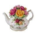 Royal Albert Old Country Roses Musical Tea Pot