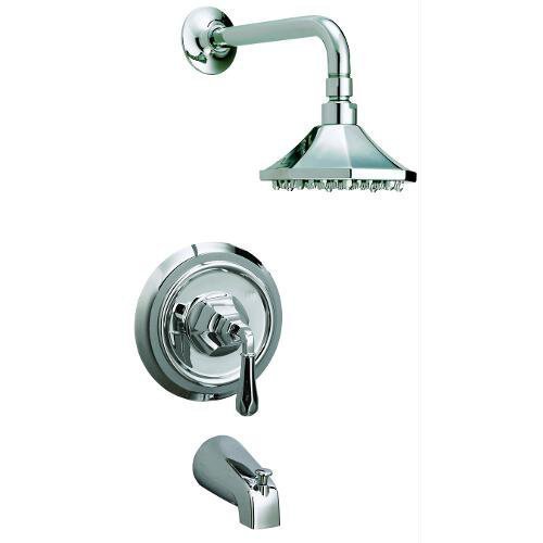 Mirabelle MIRKW1HTSCP Key West Tub and Shower Trim Package with Single