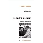Sociolinguistique: William Labov (Le Sens commun) book cover