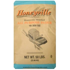 Bleached All Purpose Flour - Bulk 50 Pound Bag
