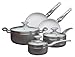 Sunbeam 76888.08 Duo-Band 8-Piece Cookware Set, Platinum