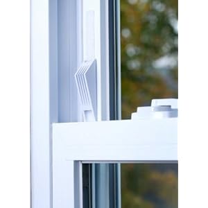 (1) Cresci Products Window Wedge (2 Per Pack) WHITE color