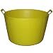 Kitchen & Housewares : 75 Litre Bull "Rhino" Flexi Tub -Yellow
