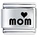Cute Heart Mom Christmas Italian Charms Bracelet Link