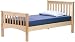 Bolton Furniture Mission Twin, Natural