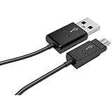 IMKEY&reg; Premium 6FT Extra Long Micro USB 2.0 Sync Data Fast Charging Cord Cable For Samsung Galaxy S7/ S6 / Edge, S4/ S3/ Note 4/ 2,Google Nexus,LG,HTC,Motorola,Nokia,Sony,Blackberry And More - (Black)