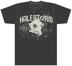 Halestorm - Gasmask Charcoal T-Shirt