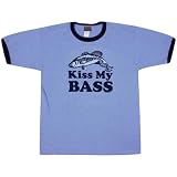Kiss My Bass Ringer T-Shirt