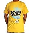 AMBER PACIFIC - Beached Whale - Yellow T-shirt