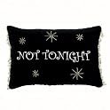 Tonight/Not Tonight Velvet Pillow