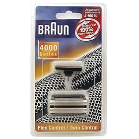 Braun 4000 Flex Control Twin Control Screen and Cutter Combination by 