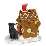 BOUVIER des FLANDRES GINGERBREAD HOUSE Christmas Ornament New Gift