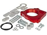 Airaid 310-509 PowerAid Red Anodized Aluminum Throttle Body Spacer