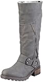 Rieker Scarlett Y0481-45, Damen Stiefel, Grau (cenere 45), EU 38