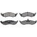 Wagner ThermoQuiet MX576 Semi-Metallic Disc Brake Pad Set