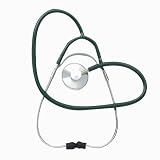 Lifesource Sh-111-ls Single Head Stethoscope with Dark Green Tubing