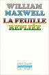 La feuille repli�e