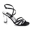 3 1/4 Inch Sexy Strappy Shoe Low Heel Shoes With Wrap Around Straps
