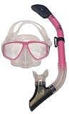 Nose Purge Mask & Dry Snorkel Set for Scuba Diving & Snorkeling