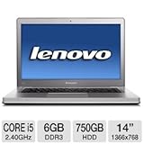 Lenovo U400 099329U 14.0-Inch Laptop (Graphite Grey)