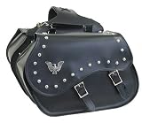 Detachable Motorcycle Saddlebag for Harley & Yamaha