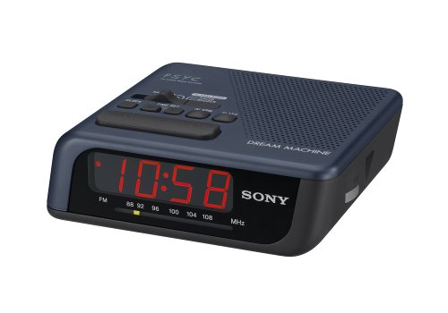 Sony ICF-C201 Clock Radio, Black