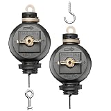 41KDXBpMbrL. SL160  Earth Worth Yo Yo Reflector Hanger System Hydroponics Kit For Grow Light Kits   Dependable and Affordable!