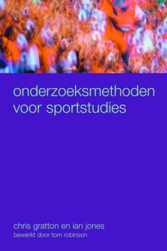 City Travel Guides Discounted  Books : Onderzoeksmethoden Voor Sportstudies