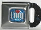 Cool Beer Interchangeable Buckle For Seatbelt Belts!