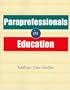 Paraprofessionals in Education