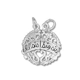 Lil/Big Sis Breakaway Sterling Silver Charm