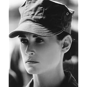 DEMI MOORE AS LT. JORDAN O'NEIL FROM G.I. JANE #1 - BLACK & WHITE Movie Photo - (4 Different Photograph & POSTER Sizes Available)