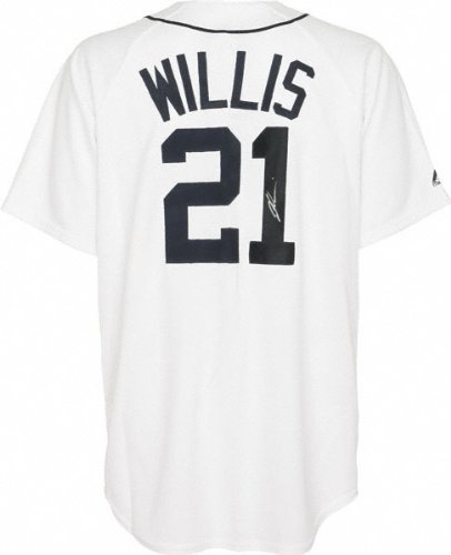 Dontrelle Willis Autographed Jersey | Details: Detroit Tigers, Replica, Majestic