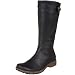 Teva Women's Montecito Leather Boot,Jet Black,7.5 M