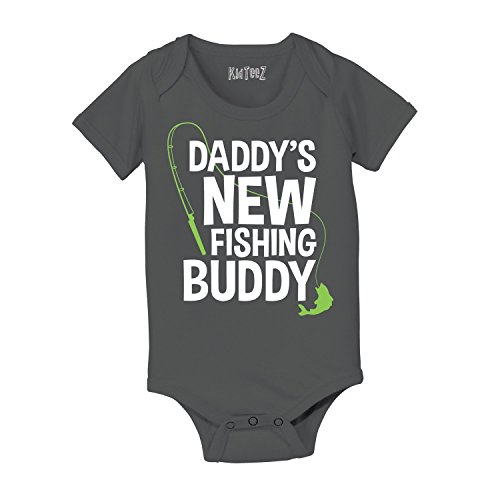Dad's New Fishing Buddy, Baby Body Suit