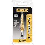 DEWALT DWA1783IR 1/8-Inch-1/2-Inch IMPACT READY Step Drill Bit