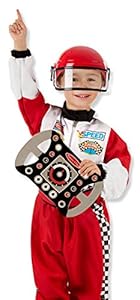 Melissa & Doug Race Car Driver Costume Set