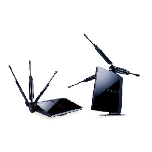 Logitec 無線コンバーター TV用 450Mbps 11an 親機・子機セットモデル LAN-WH450N/GPCV