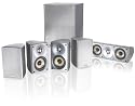Paradigm Cinema 70 CT 5.1 Home Theater Surround Sound System (Silver)