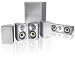 Paradigm Cinema 70 CT 5.1 Home Theater Surround Sound System (Silver)