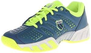 K-Swiss Men's Bigshot Light Tennis Shoe,Moroccan Blue/Neon Citron,10.5 M US