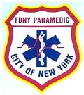 FDNY PARAMEDIC DECAL